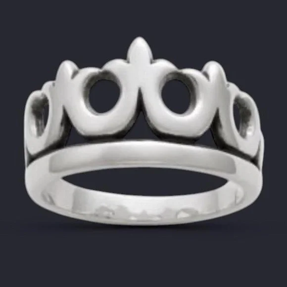 James Avery retired Crown Ring - Picture 1 of 7